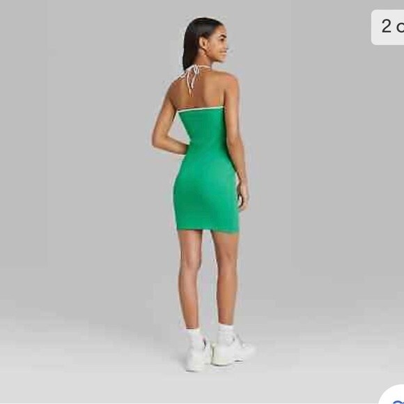 Women's Sleeveless Convertible Knit Bodycon Dress - Wild Fable Jade - Picture 2 of 6